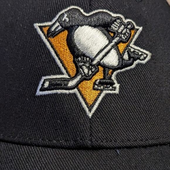 Pittsburgh Penguins Hockey Sports Adjustable Men's Baseball Cap - Picture 7 of 7